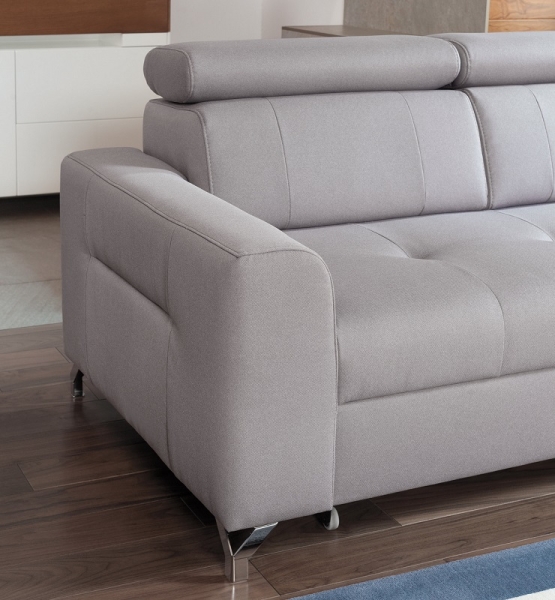 Ecksofa mit Schlaffunktion und Bettkasten Morgan