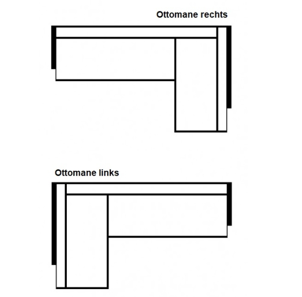 Ecksofa mit Schlaffunktion und Bettkasten Nelly 2