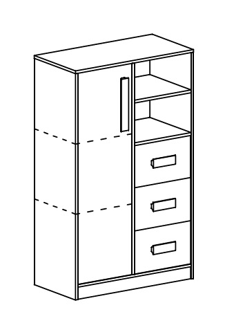 Jugendzimmer komplett Gerome Set C