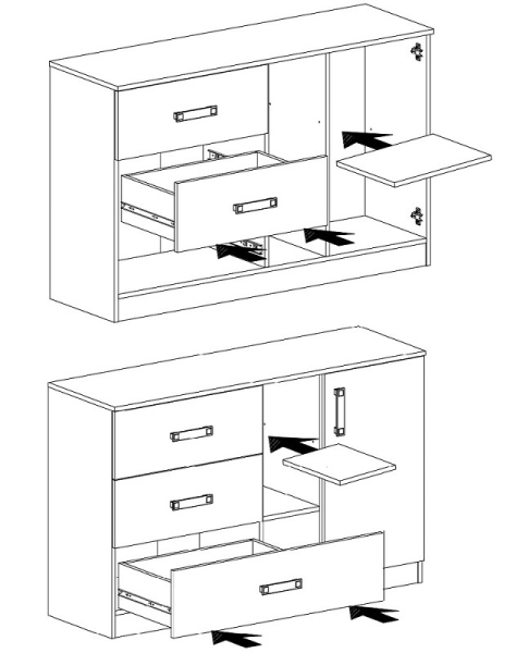 Jugendzimmer komplett Thiago Set B