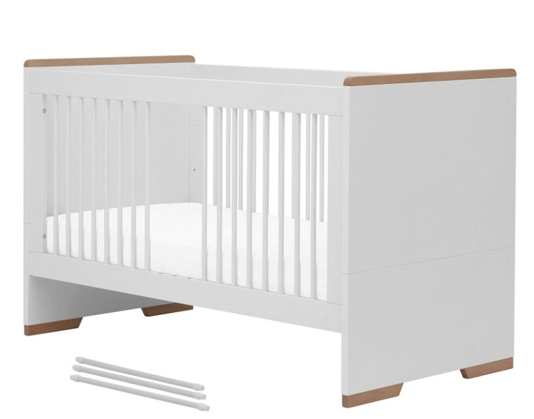 Babyzimmer komplett Spring weiß Set B