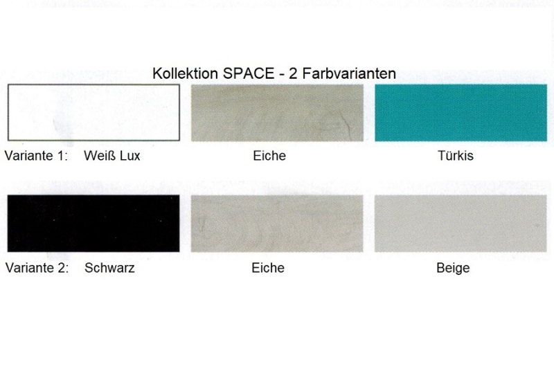 Jugendzimmer komplett Space Set A