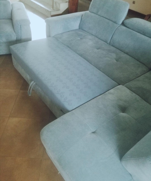 Ecksofa mit Schlaffunktion und Bettkasten Rian 2
