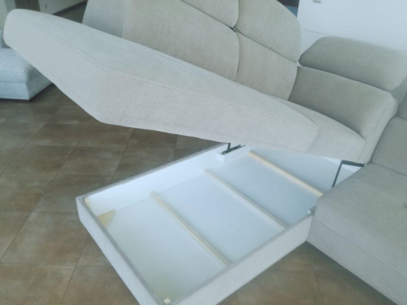Ecksofa mit Schlaffunktion und Bettkasten Rian 2