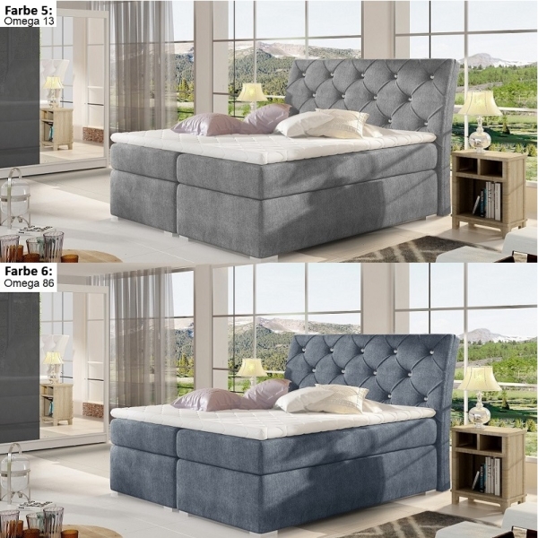 Boxspringbett Beverly mit 2 Bettkasten