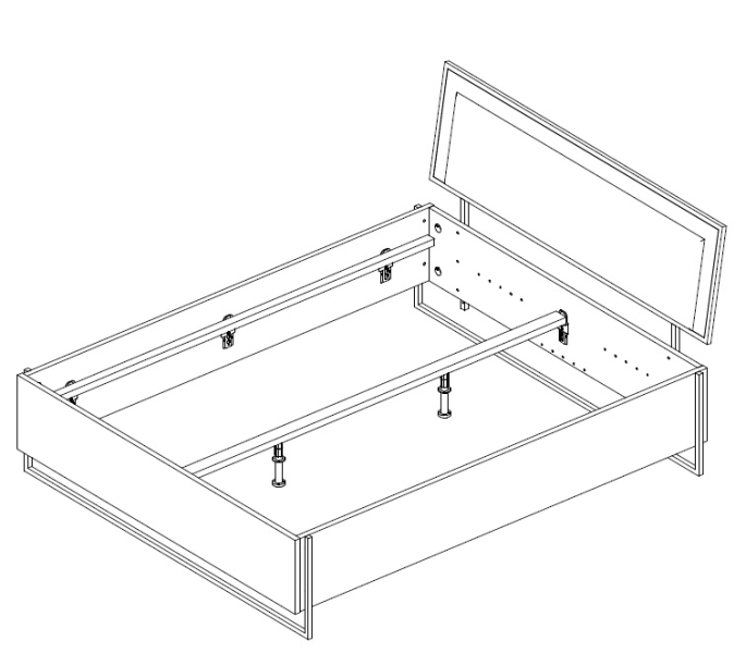 Schlafzimmer komplett Lotos Set A
