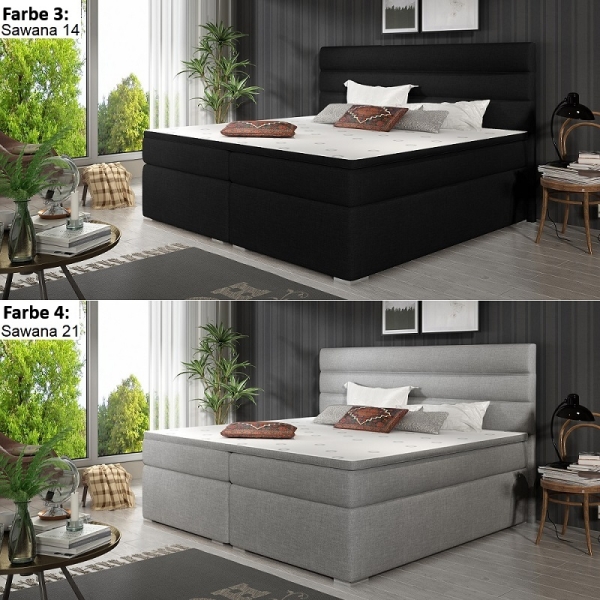 Boxspringbett Sophie mit 2 Bettkasten