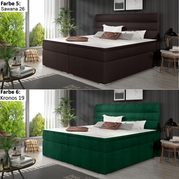 Boxspringbett Sophie mit 2 Bettkasten