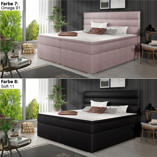 Boxspringbett Sophie mit 2 Bettkasten