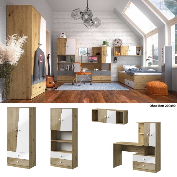 Jugendzimmer komplett Neo Set B