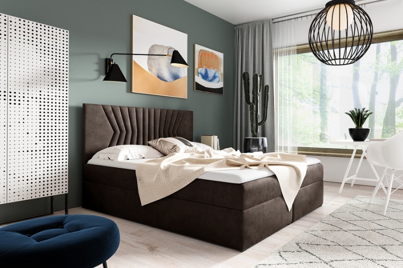 Boxspringbett Benn 2 mit 2 Bettkästen