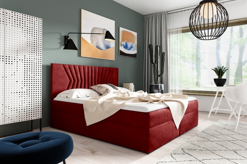 Boxspringbett Benn 2 mit 2 Bettkästen