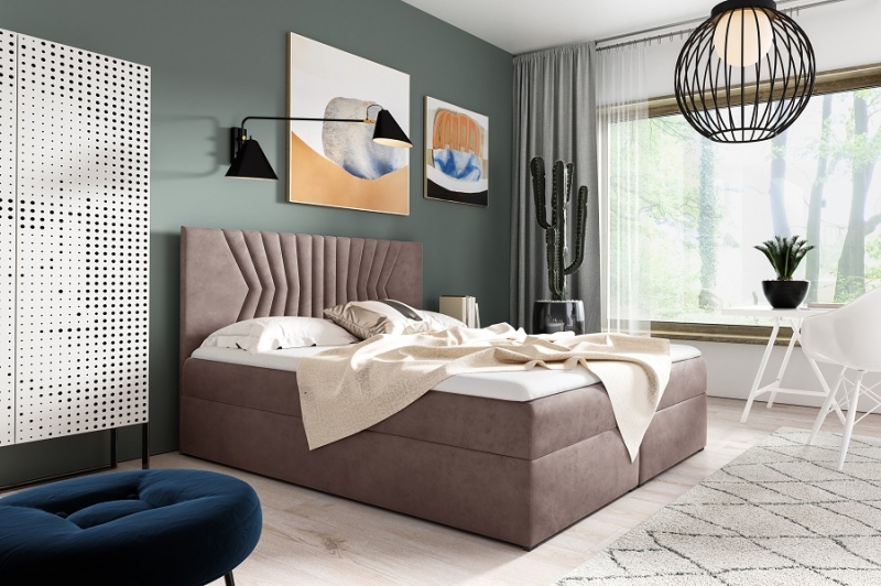 Boxspringbett Benn 2 mit 2 Bettkästen