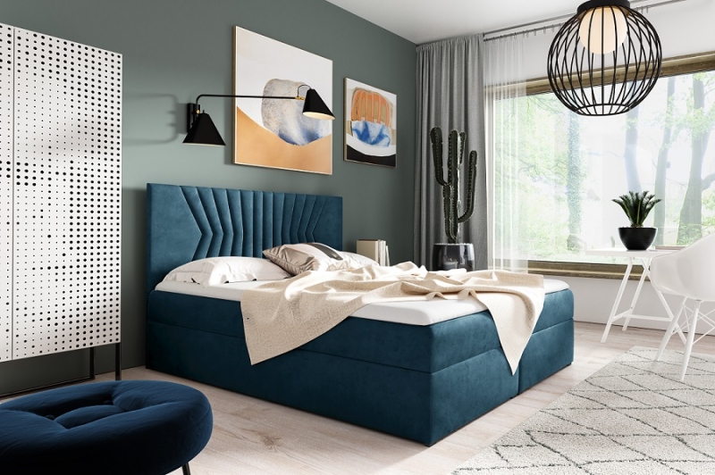 Boxspringbett Benn 2 mit 2 Bettkästen