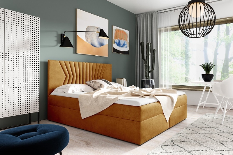 Boxspringbett Benn 2 mit 2 Bettkästen