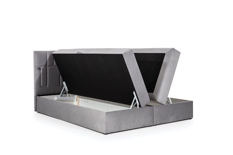 Boxspringbett Dallas LED mit 2 Bettkästen