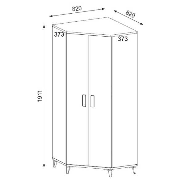 Eckschrank Keno