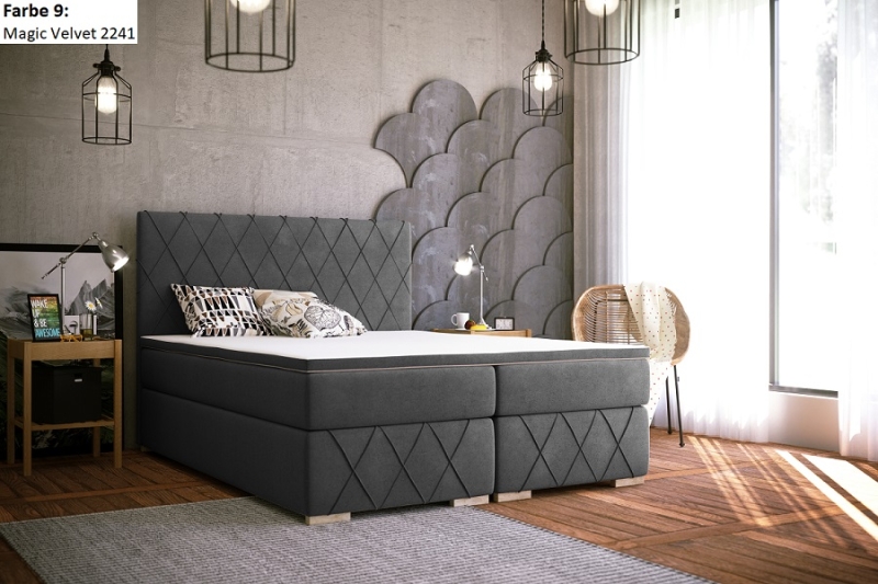 Boxspringbett Rio mit 2 Bettkästen