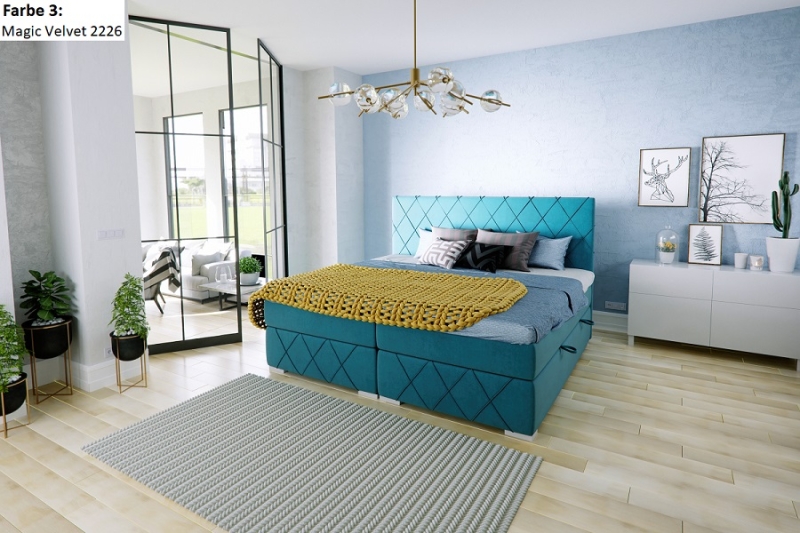 Boxspringbett Rio mit 2 Bettkästen