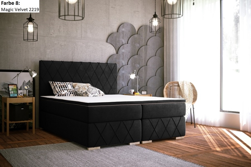 Boxspringbett Rio mit 2 Bettkästen