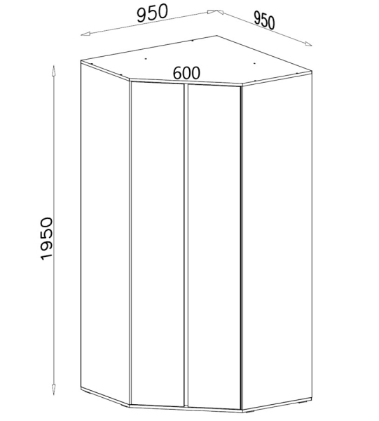 Eckschrank Laris