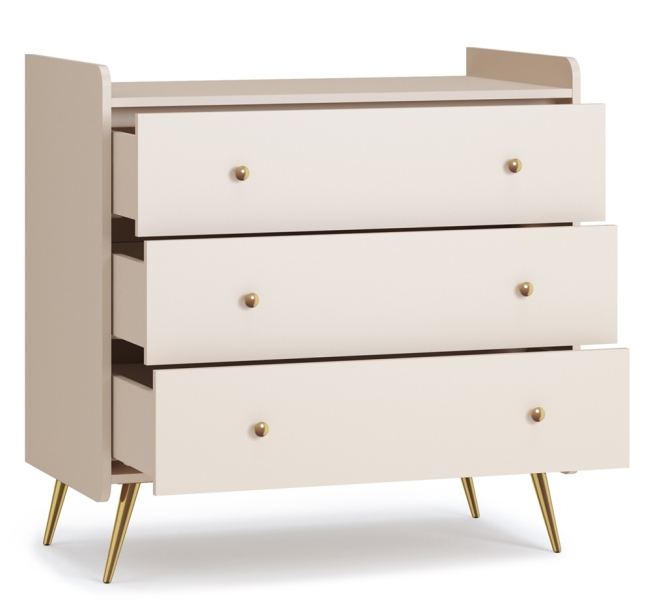 Kommode mit 3 Schubladen Lien