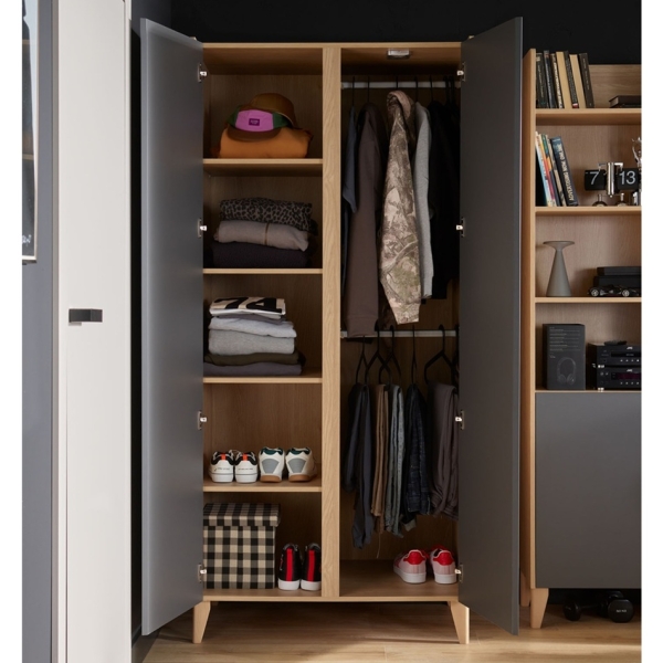 Schrank 2-türig Milan
