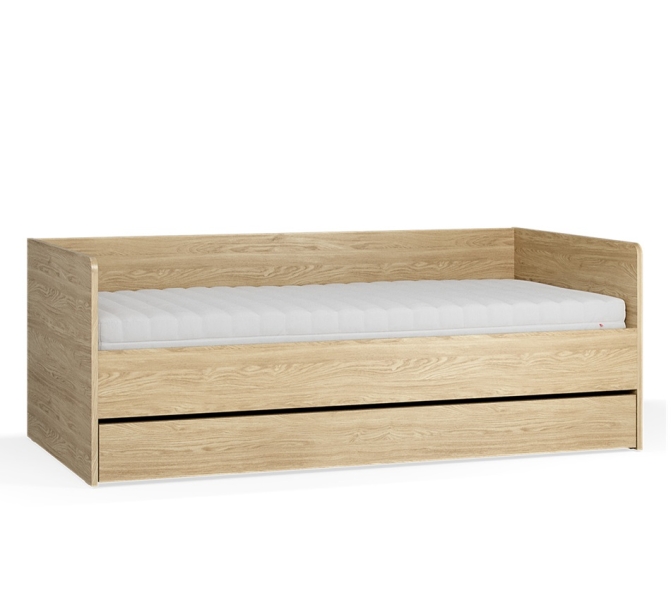 Bett mit aufklappbarem Lattenrost 200x90 Milan