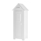 Schrank 1T Saint-Tropez weiß MDF