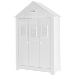 Babyzimmer Set C Saint-Tropez Weiß MDF