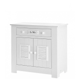 Babyzimmer Set C Saint-Tropez Weiß MDF