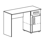 Jugendzimmer komplett 8-tlg. Alex Set E