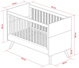 Kinderbett 140x70 Vienna