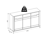 Breite Kommode Jorck