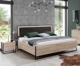 Bett 200 x 140/160/180 Lotos hell