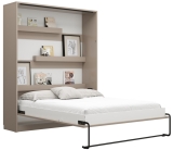 Schrankbett Wandbett vertikal GN 160x200 mit/ohne LED