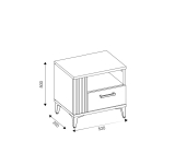 Schlafzimmer komplett Aria Set B