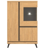 Kredenz mit Vitrine Art