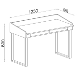 Schreibtisch 125 Alister