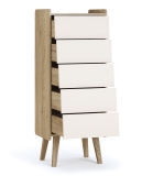 Hohe Kommode 5S Vienna fresh