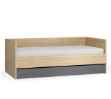 Bett mit aufklappbarem Lattenrost 200x90 Milan