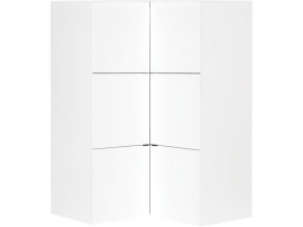 Eckschrank Black&White ohne Podestelement