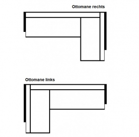 Ecksofa mit Schlaffunktion und Bettkasten Nelly 3