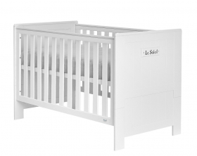 Babyzimmer Set C Saint-Tropez Wei MDF