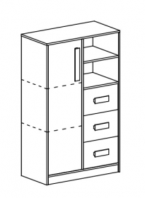 Jugendzimmer komplett Gerome Set B