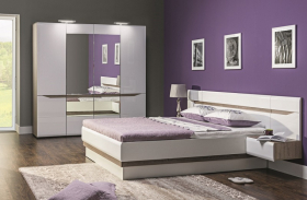 Schlafzimmer komplett Linn 4-tlg Set A