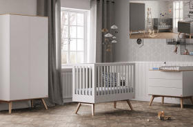 Babyzimmer komplett 4-tlg. Nils