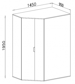 Eckschrank Noah