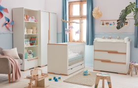 Babyzimmer komplett Spring wei Set A