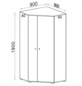 Eckschrank D2 Davis